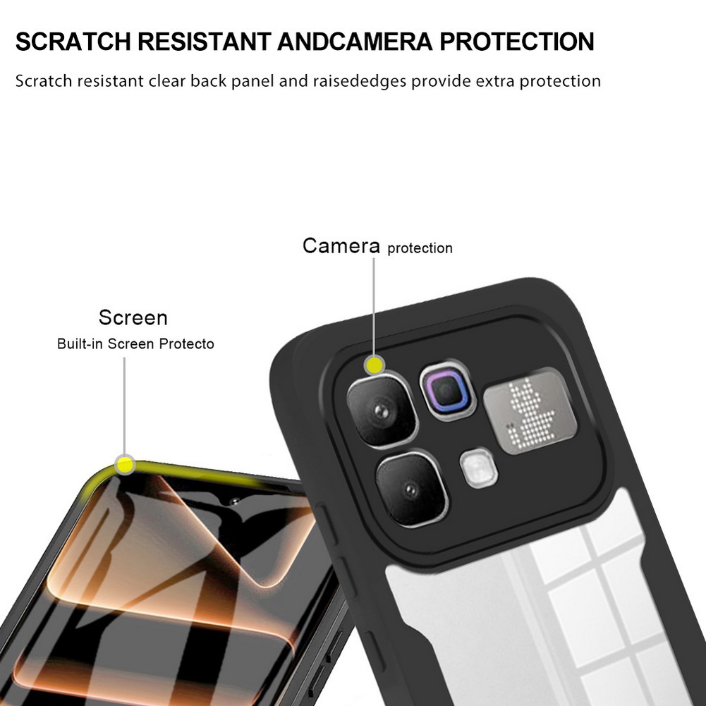 Luxe Transparant 360 °   Full- - Heavy Duty 360 Full Body Protective Case recensie en prijs