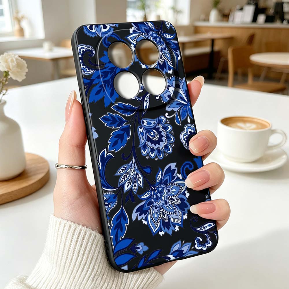 Vintage design bloemenpatroon  - Vintage Floral Pattern Soft Case recensie en prijs