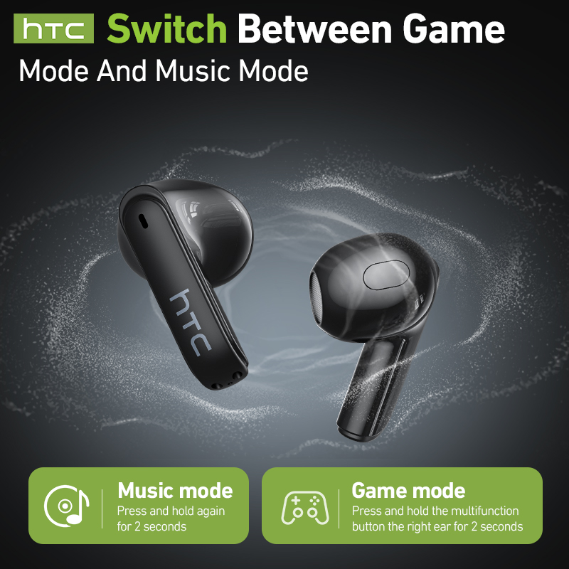 hTC Draadloze Gaming-Oordopjes - Earphones recensie en prijs