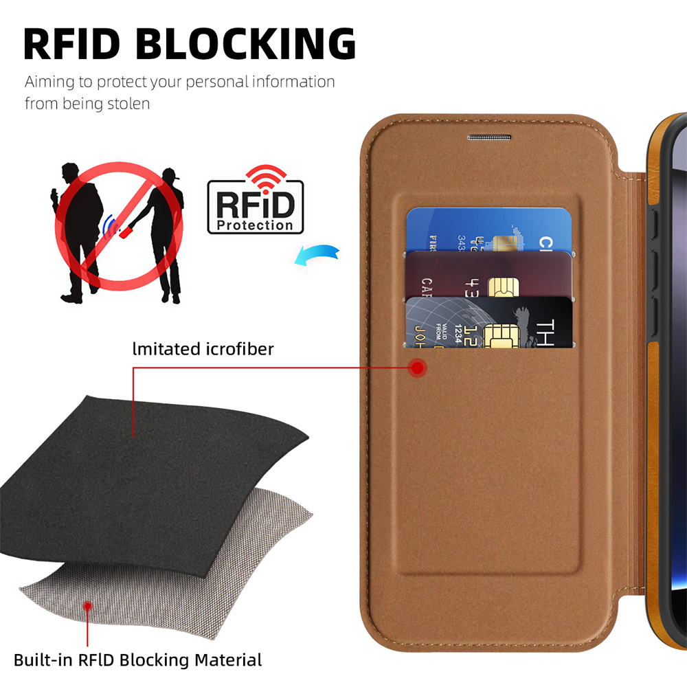 Magnetische Flip Lederen Telef - Leather Wallet Card Holder Phone Cover recensie en prijs