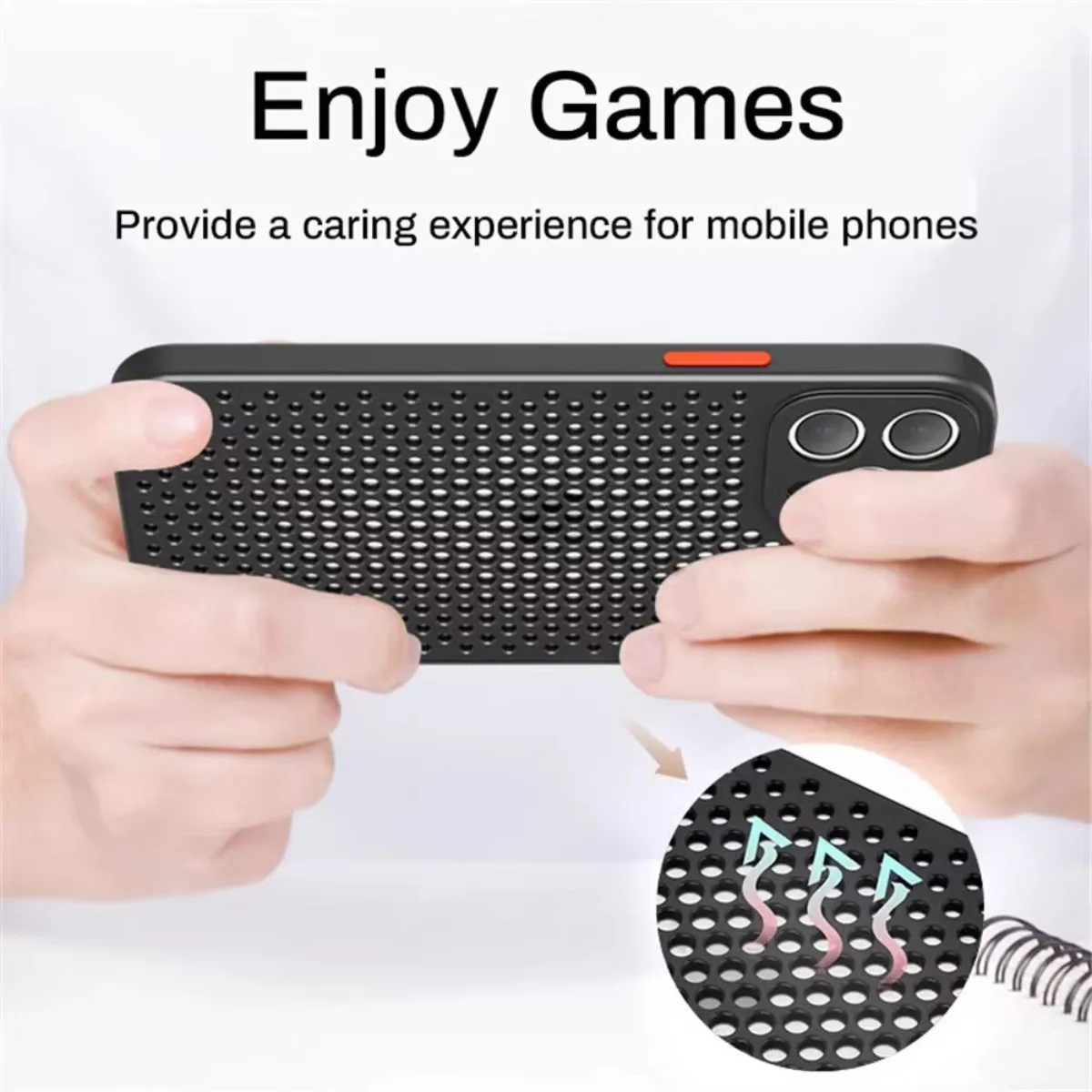 Warmteafvoer Koeling Telefoonh - Heat Dissipation Mesh Breathable Case recensie en prijs