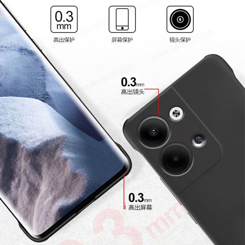 Snoep Kleur Matte Frameloze Te - Ultra Thin Frameless Phone Cover recensie en prijs