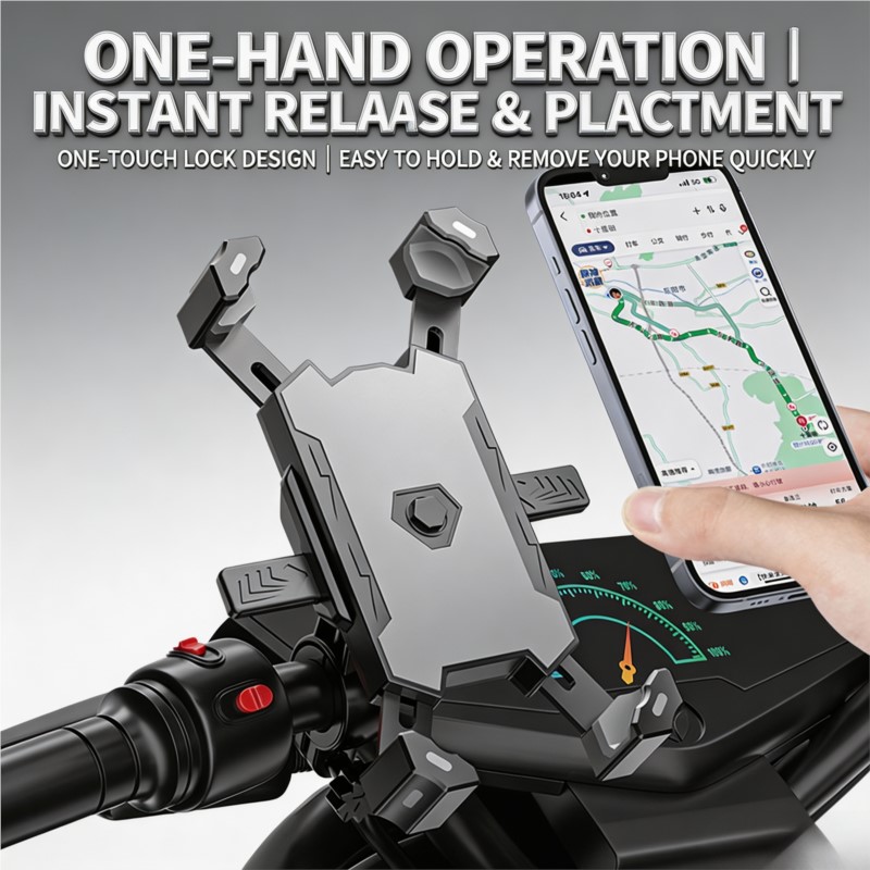 Telefoonhouder voor motorrijde - Phone Stands recensie en prijs
