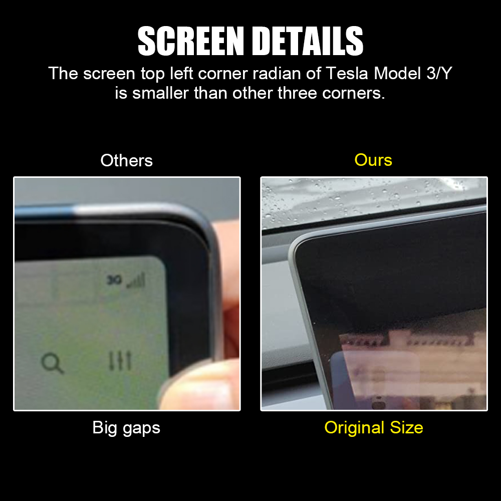 Voor Tesla Model 3/Y 2021 Matt - Matte Anti Glare Screen Protector recensie en prijs